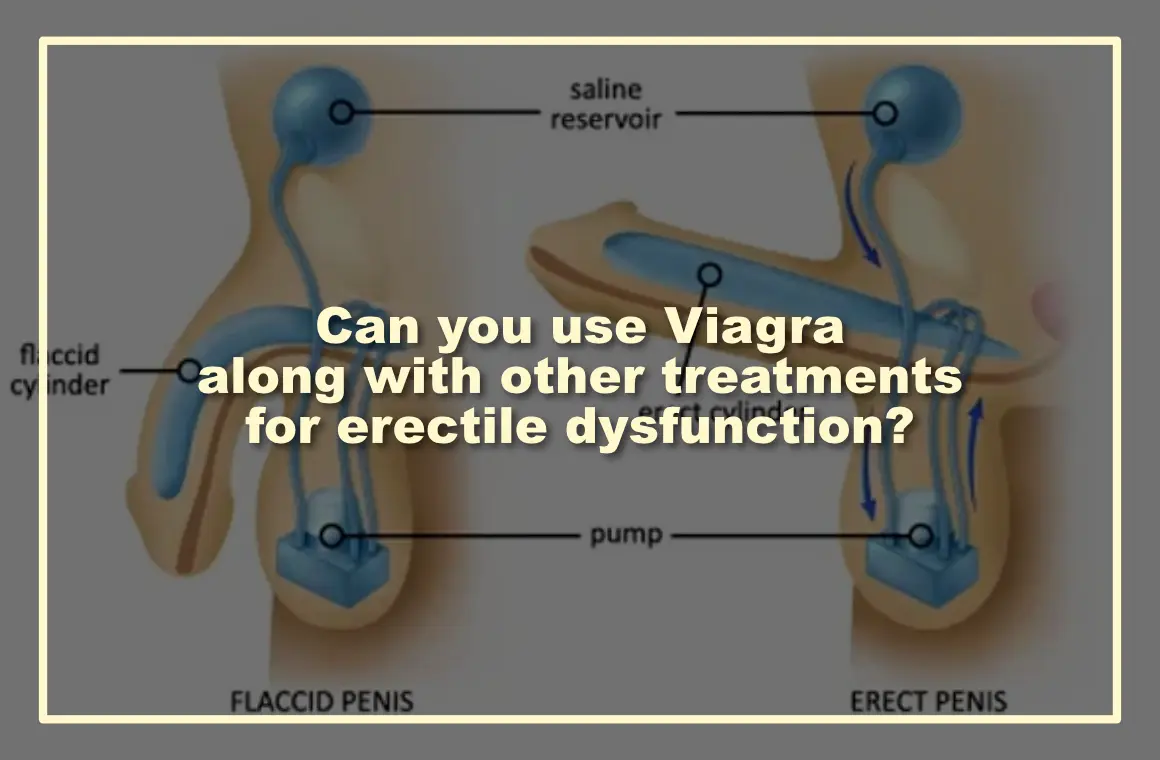 Can you use Viagra along with other treatments for erectile dysfunction?
